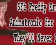6Ft Freddy Krueger Animatronic