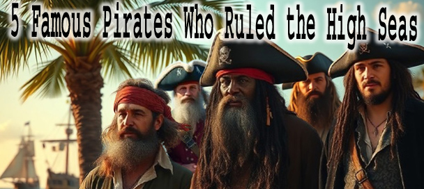 Famous Pirates Who Ruled the High Seas collage