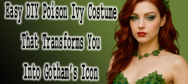 DIY Poison Ivy Costume
