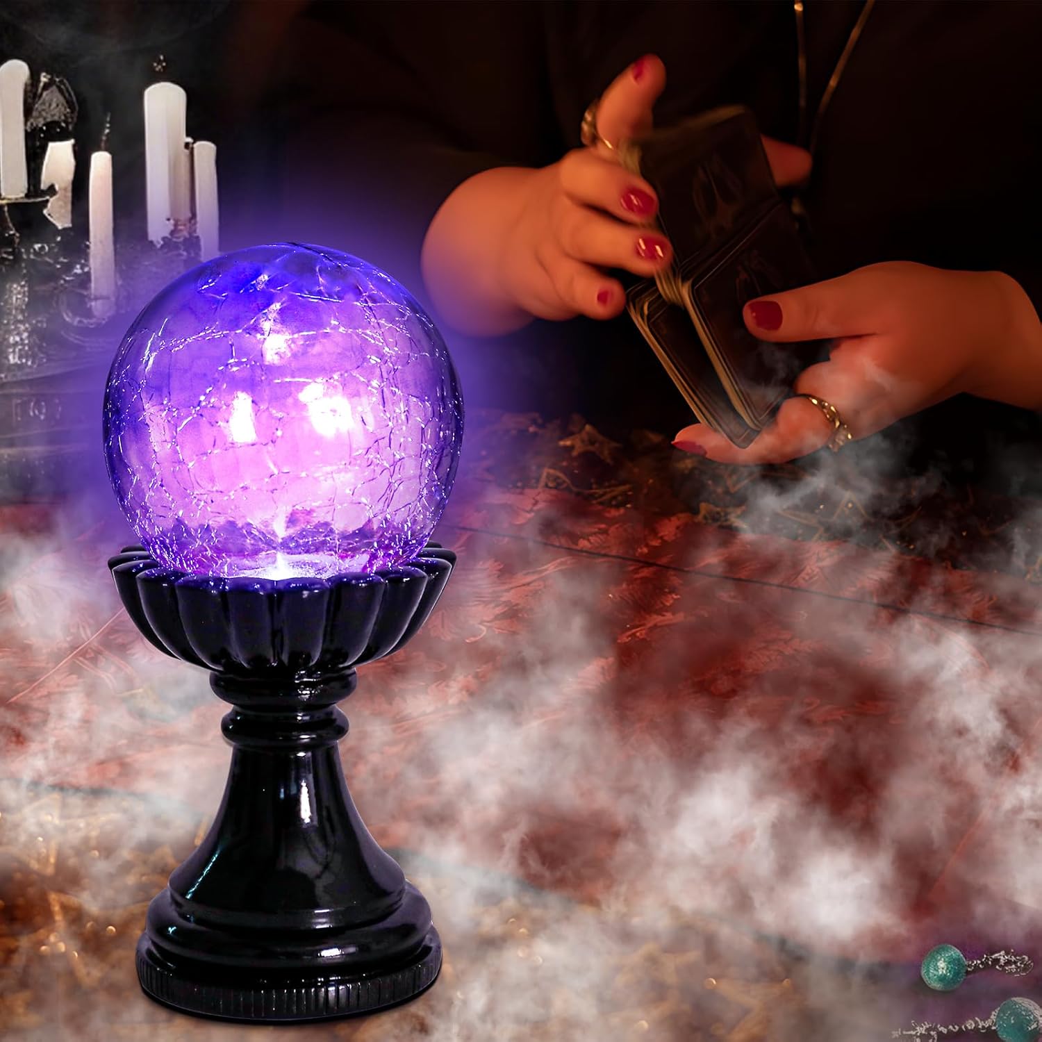 Magical Glowing Ball with LED Light Psychic Halloween Party decoration
