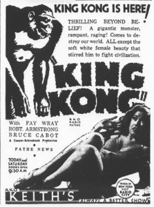 Theatrical advertisement from 1933