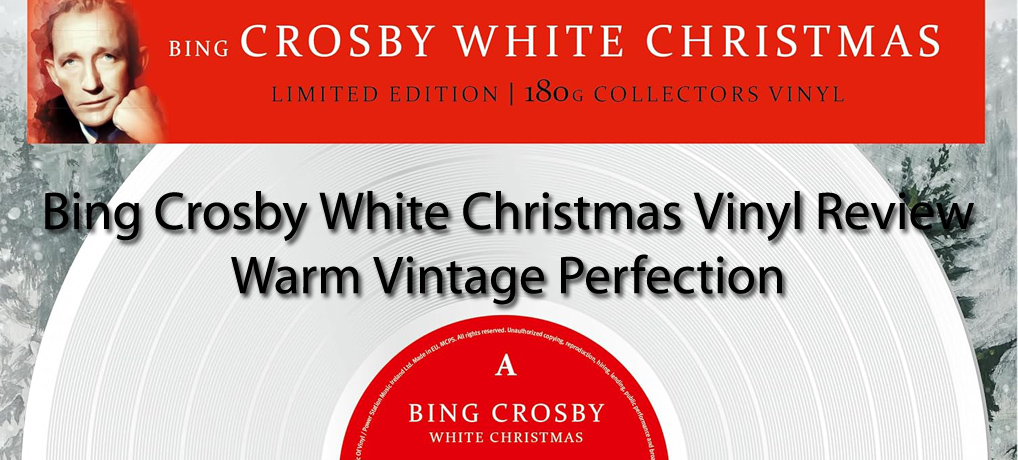 Bing Crosby White Christmas Vinyl Cover