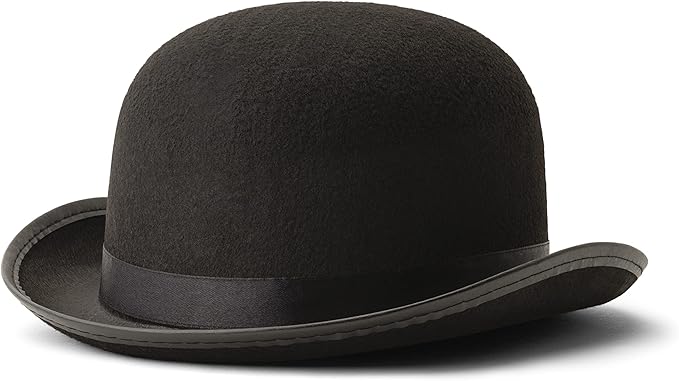Derby Bowler Hat Costume Accessory