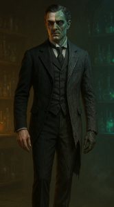 Full View of the DIY Dr. Jekyll and Mr. Hyde Costume