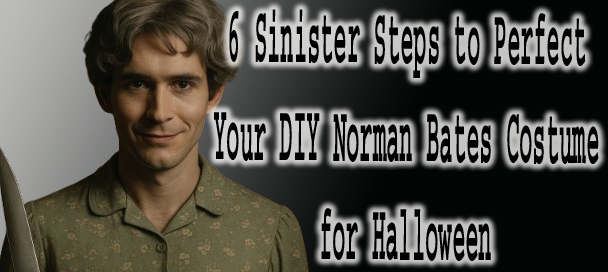 DIY Norman Bates Costume
