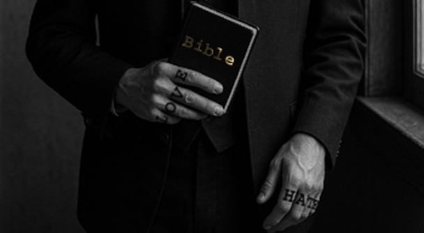 DIY Reverend Harry Powell Costume