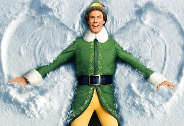 Elf Christmas Spirit Scene