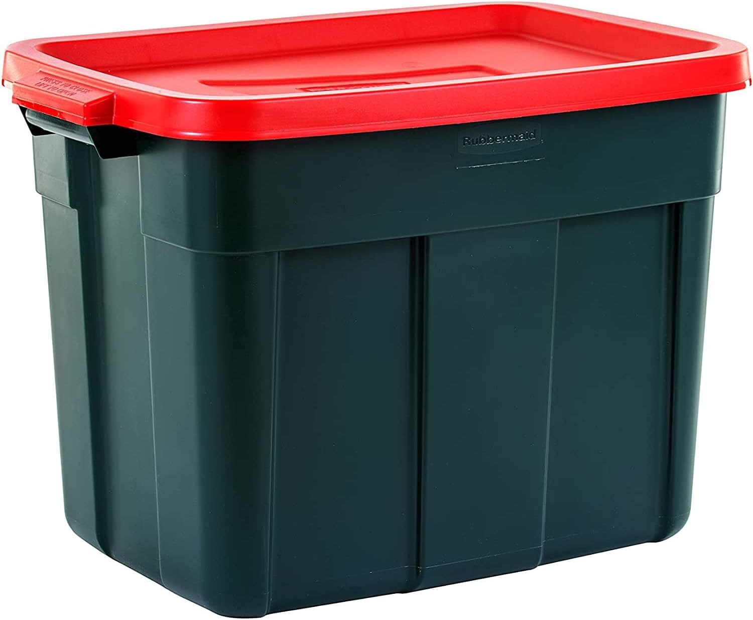 Rubbermaid Roughneck Tote 18 Gal (6 Pack) - Durable Holiday Storage Bins Made in USA