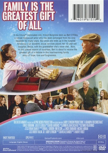 A Grandpa for Christmas DVD Back Cover