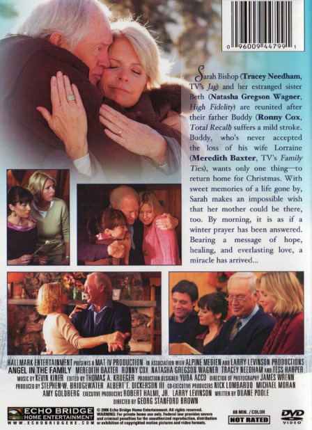 Angel in the Family DVD Back Cover Art