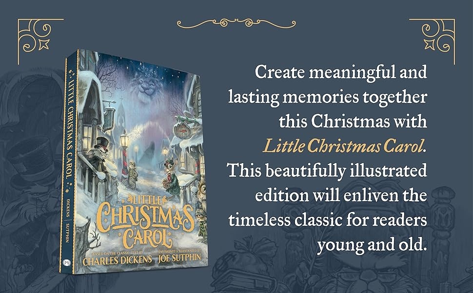 Little Christmas Carol Illustrated Edition Book Cover