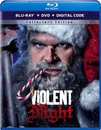 Violent Night Blu-ray Front Cover