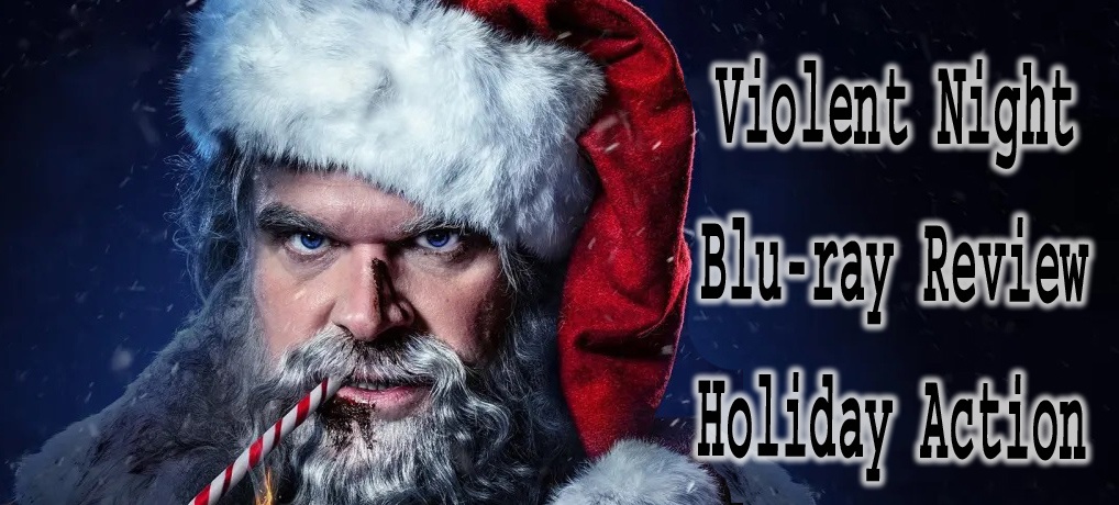 Atmospheric winter action scene