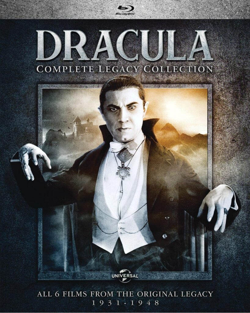 Dracula Complete Legacy Collection Blu-ray featuring Bela Lugosi from the Bela Lugosi Biography