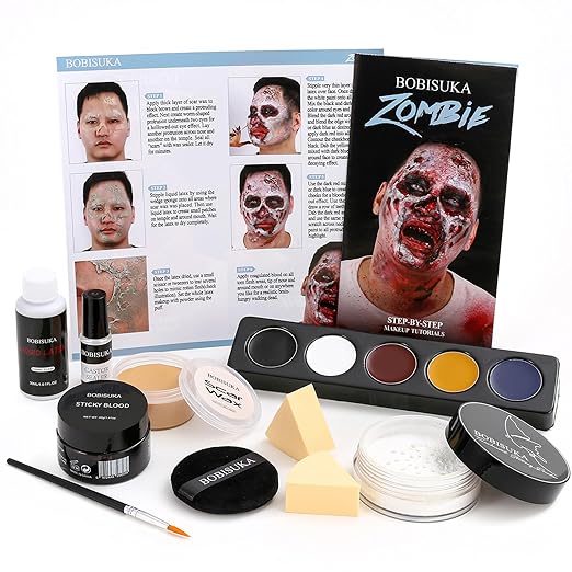Complete Zombie SFX Makeup Kit - DIY Zombie Costume Guide