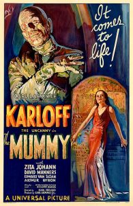 Boris Karloff The Mummy poster 1932 – collecting vintage movie posters