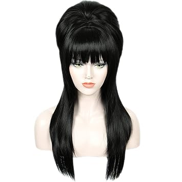 Black Wig for DIY Elvira Halloween Look