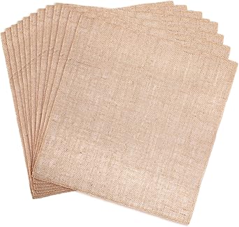 Burlap Squares for DIY Dust Bowl Witch Costume