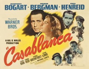 Casablanca 1942 original movie poster – collecting vintage movie posters