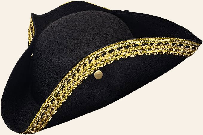 Historical Colonial Hat for DIY Sleepy Hollow Schoolmaster Costume