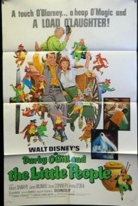 Darby O'Gill and the Little People 1959 poster – collecting vintage movie posters