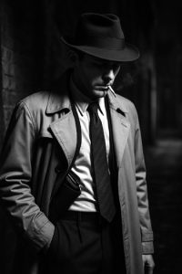 DIY 1940s Film Noir Detective Costume