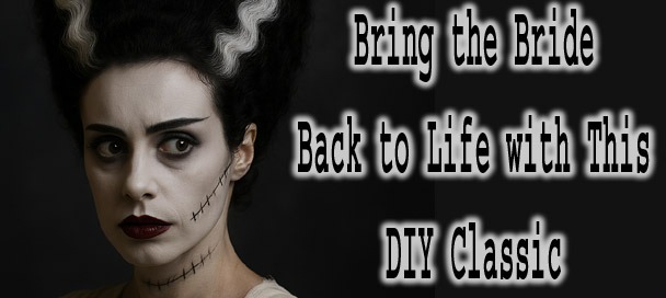 DIY Bride of Frankenstein Costume