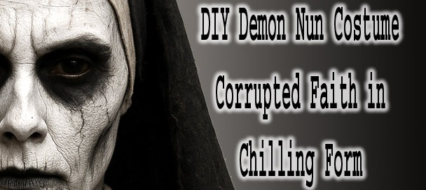 DIY Demon Nun Costume