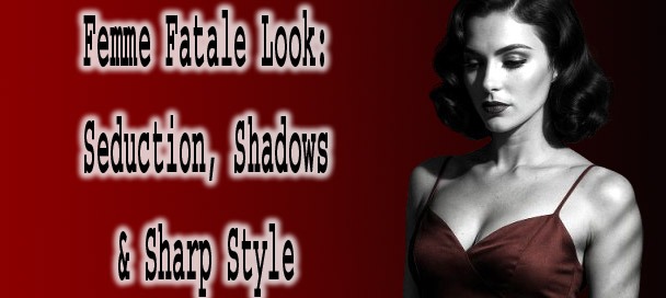 DIY Femme Fatale Look