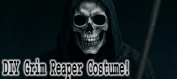 DIY Grim Reaper Look