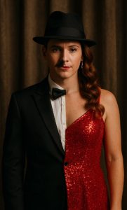 DIY Half Man Half Woman Costume