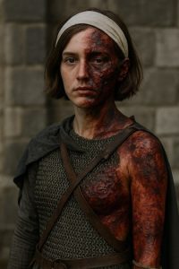 DIY Joan of Arc Burn Victim Costume