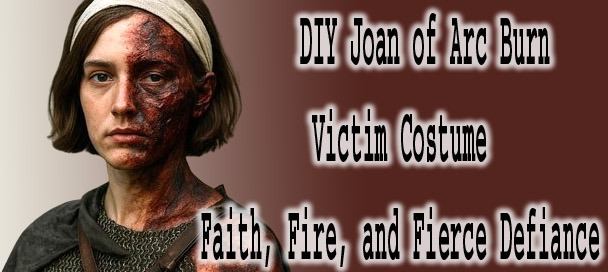 DIY Joan of Arc Burn Victim Costume