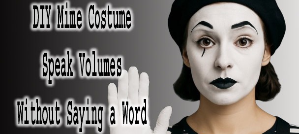 DIY Mime Costume