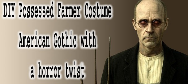 DIY Possessed Farmer Costume