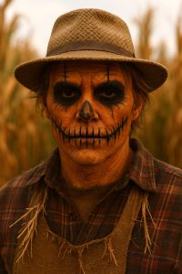 DIY Scarecrow Costume Face