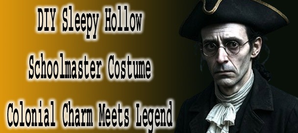 🎃 DIY Sleepy Hollow Schoolmaster Costume: Ghostly Elegance for Halloween