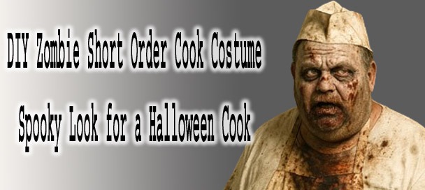 DIY Zombie Short Order Cook Costume
