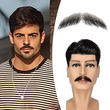 Victorian Mustache for DIY Edgar Allan Poe Costume