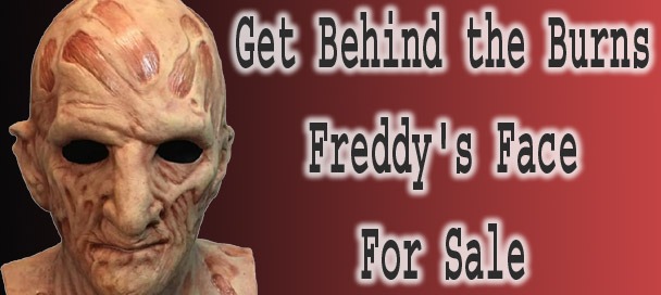 For Sale Freddy Krueger Mask from A Nightmare on Elm Street 2