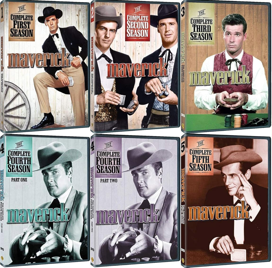 Maverick Complete Series DVD