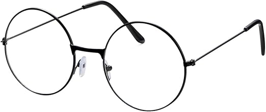 Round Wire Glasses for DIY Possessed Farmer Costume