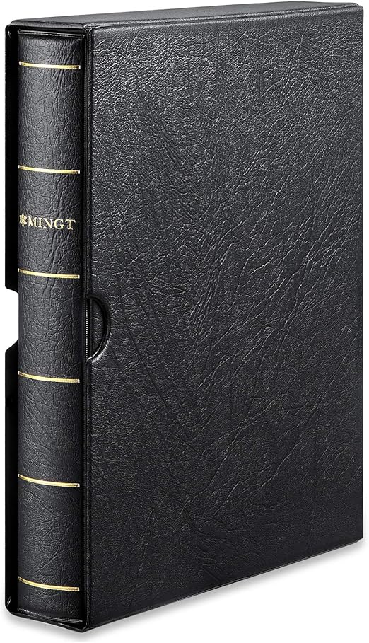 MUDOR 4-Ring Classic Stamp Binder - Front View