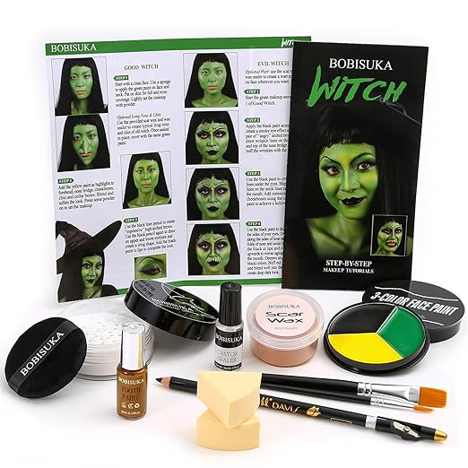 DIY Witch Look - Halloween Witch Makeup Kit