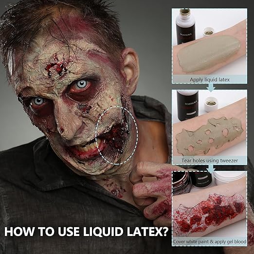 Zombie Costume Guide – Liquid Latex for Rotting Flesh