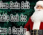 11pc Deluxe Santa Suit