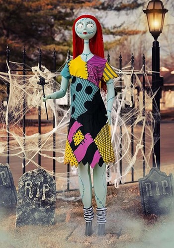Side view of Animated Sally showing stitch details