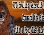 7FT Howling Werewolf Animatronic