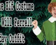 4Pc Buddy the Elf Costume