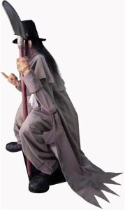 Crouching Grave Digger Animatronic Side View